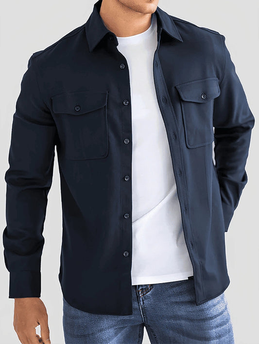 Overshirt - Navy Blue