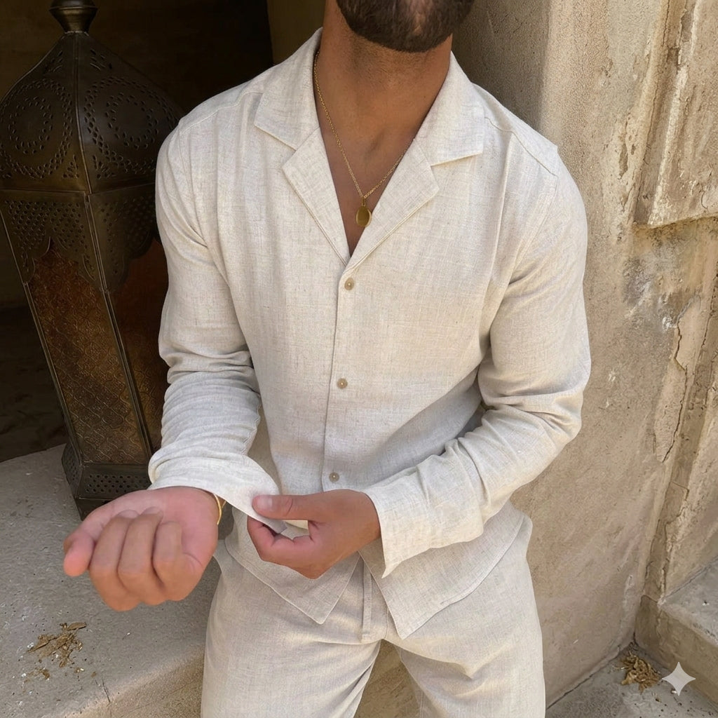 Anderson | Linen Shirt & Pants Set