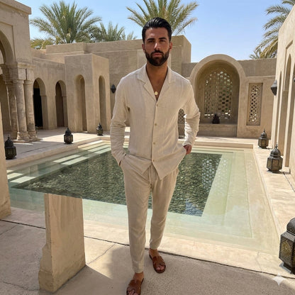 Anderson | Linen Shirt & Pants Set