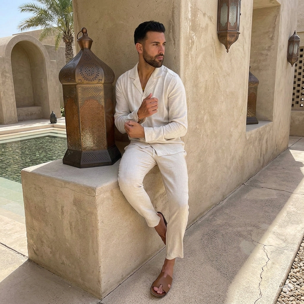 Anderson | Linen Shirt & Pants Set