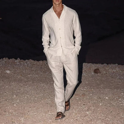Anderson | Linen Shirt & Pants Set